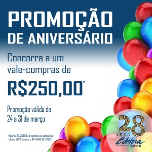 Promoção 28 anos