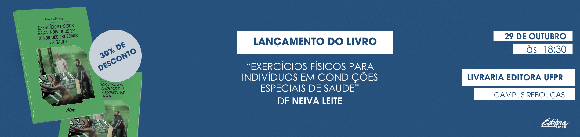 Lançamento - Exercícios Físicos - Rebouças