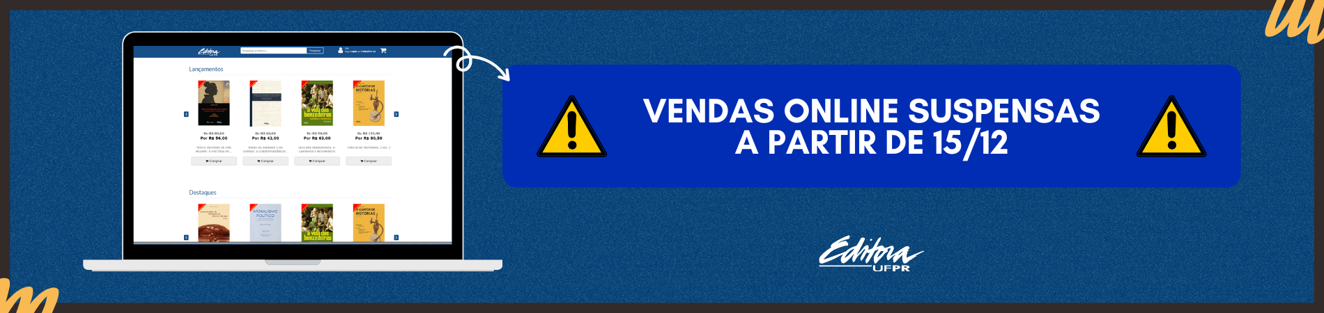 Vendas Suspensas site - 2025